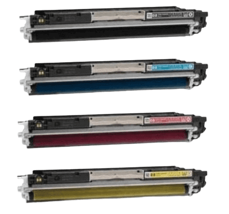 HP 126A 4 stk. rabattpaket toner 4200 sider - kompatibel