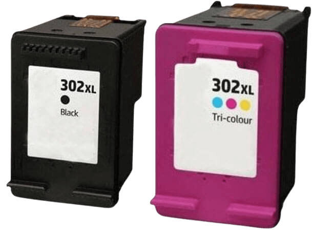 HP 302XL - F6U67AE 2 stk. rabattpaket bläckpatron 31 ml. - kompatibel