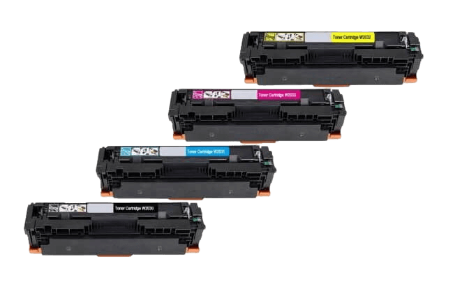 HP 415X XL 4 stk. rabattpaket toner 25500 sider - kompatibel