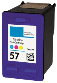Kompatibel HP 57 XL 3 färger i en bläckpatron 21 ml. (C6657AE)