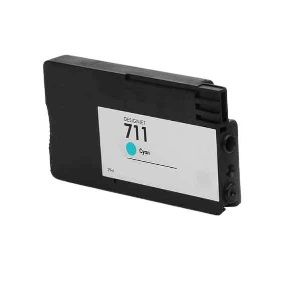 Kompatibel HP 711 cyan bläckpatron 28 ml. (CZ130A)