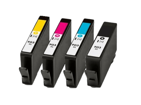 HP 903 XL 4 stk. rabattpaket bläckpatron 59 ml. - kompatibel