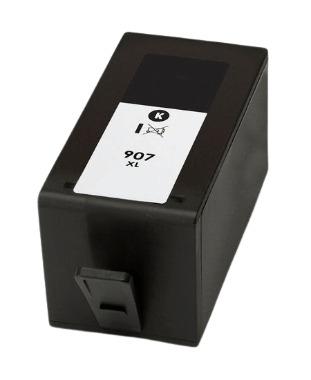 HP 907XL XXL svart kompatibel bläckpatron 42 ml. (T6M19AE)