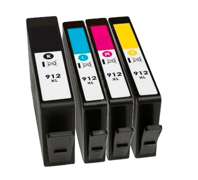 Kompatibel HP 912XL 4 stk. rabattpaket bläckpatron 60 ml.