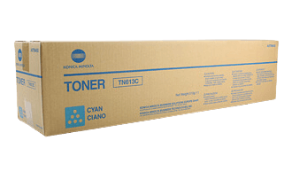 Konica Minolta TN613C cyan original toner 30000 sider (A0TM450)