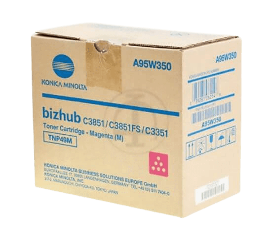 Konica Minolta TNP-49 magenta original toner 12000 sider (A95W350)