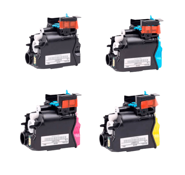 Konica Minolta TNP-51 4 stk. rabattpaket toner 20000 sider - kompatibel