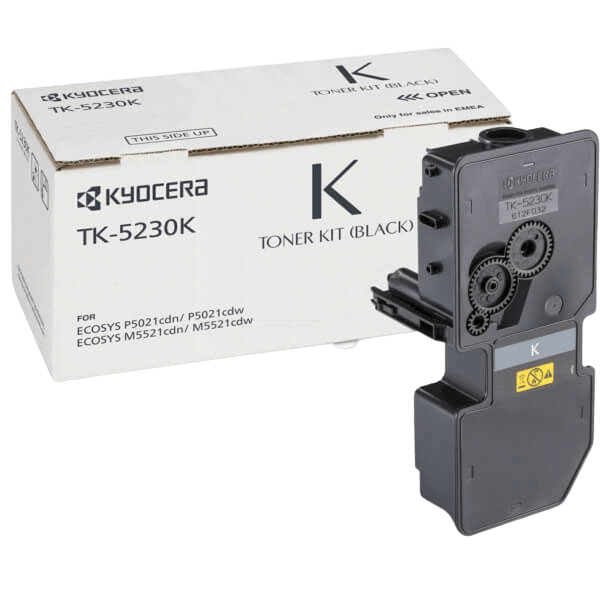 Kyocera TK-5230K XL svart original toner 2600 sider (1T02R90NL0)