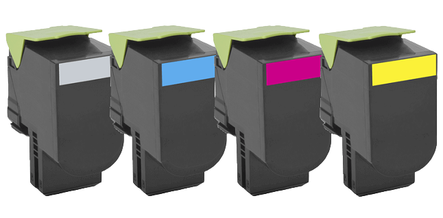 Lexmark 702HK XL 4 stk. rabattpaket toner 13000 sider - kompatibel