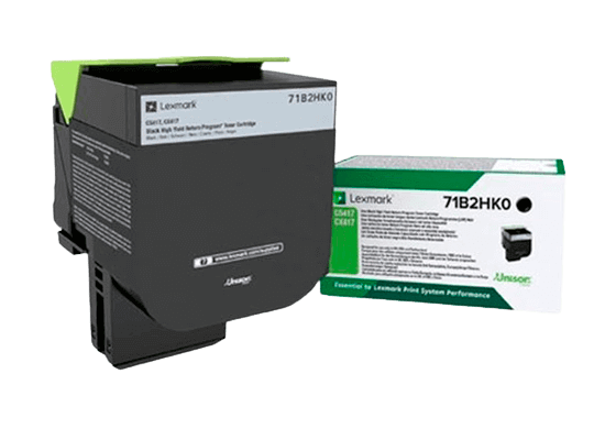 Lexmark 71B2HK0 XL svart original toner 6000 sider