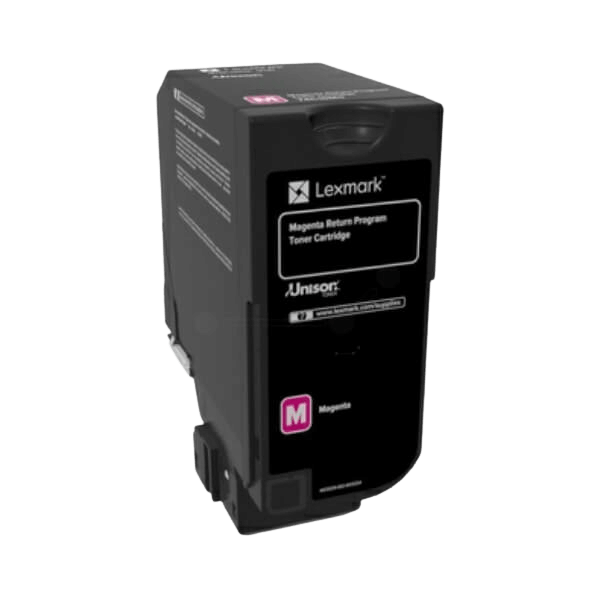 Lexmark 74C2SME XL magenta original toner 7000 sider