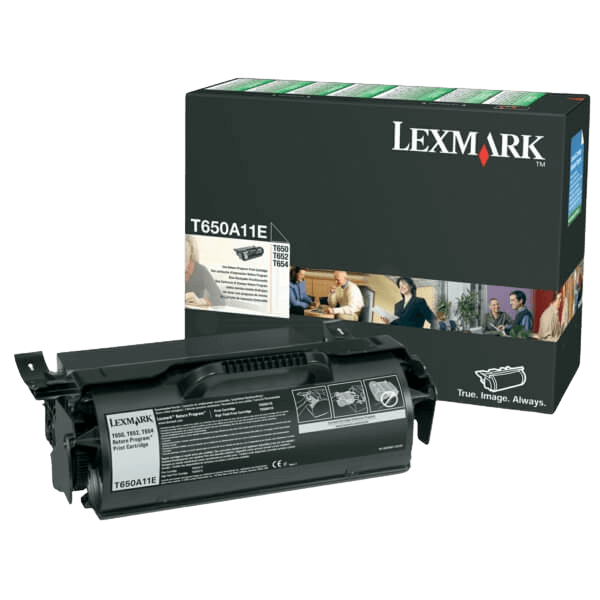Lexmark T650A11E / T650A21E svart original toner 7000 sider
