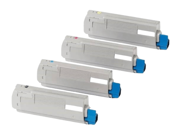 OKI 43865708 4 stk. rabattpaket toner 14000 sider - kompatibel