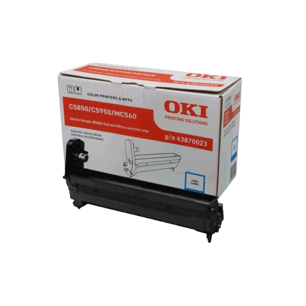 OKI 43870023 cyan tillbehör - original trumma 20000 sider