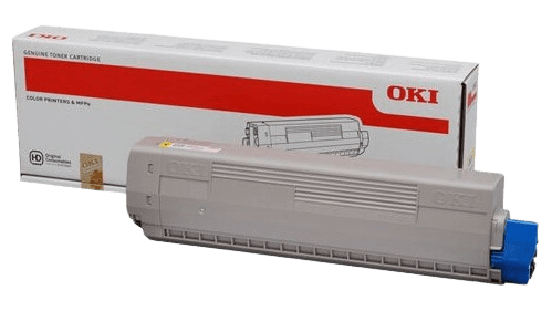 OKI 44844505 gul original toner 10000 sider