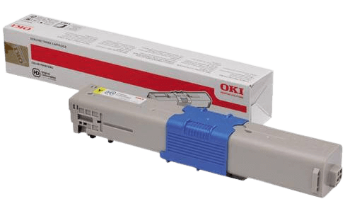 OKI 44973533 gul original toner 1500 sider