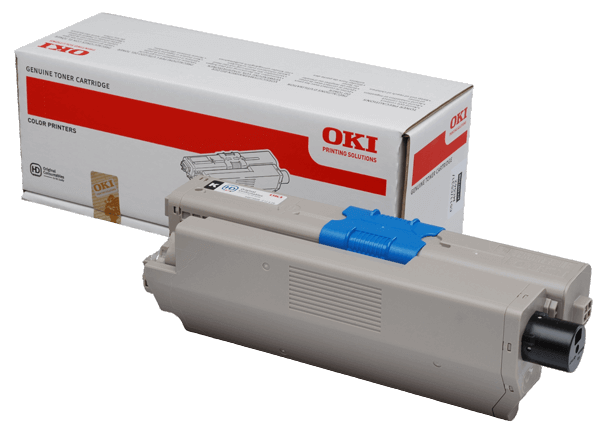 OKI 46490404 svart original toner 1500 sider