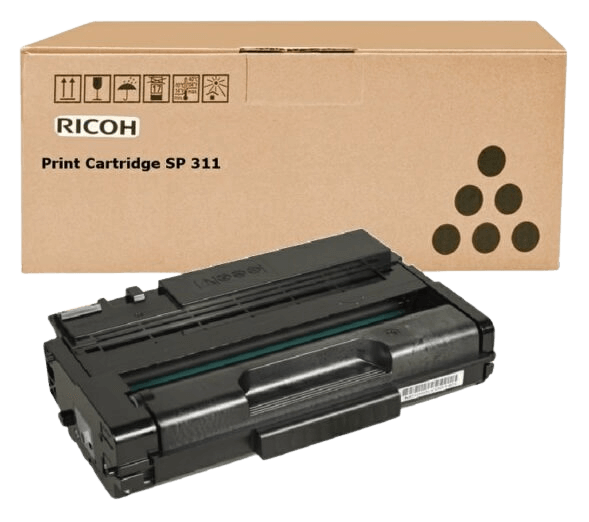 Ricoh 821242 XXL svart original toner 6400 sider (TYPESP311UHY)