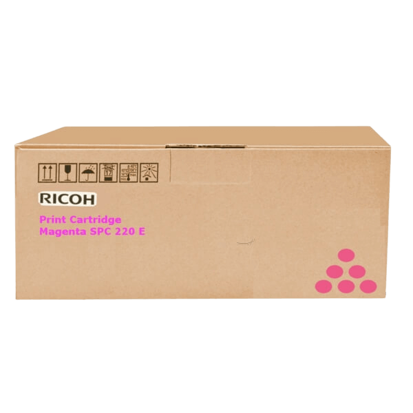 Ricoh TYPE SP C 220 E magenta original toner 2000 sider (407644 / 406054)