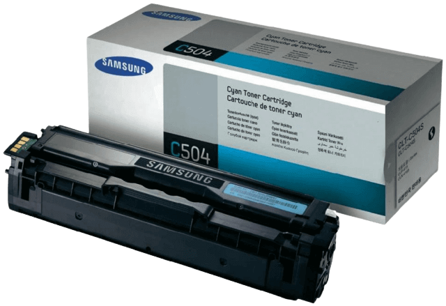 Samsung CLT-C504S cyan original toner 1800 sider (SU025A)