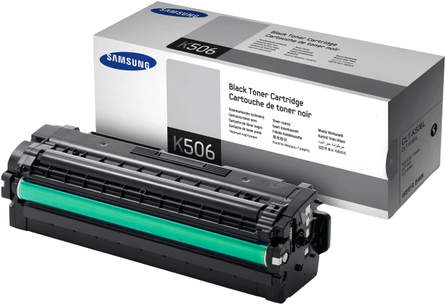 Samsung CLT-K506L XL svart original toner 6000 sider (SU171A)