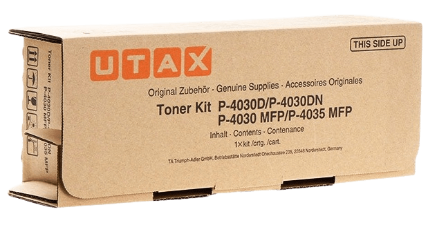 UTAX 4434010010 svart original toner 12500 sider