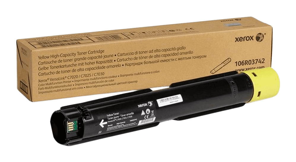 Xerox 106R03742 gul original toner 9800 sider