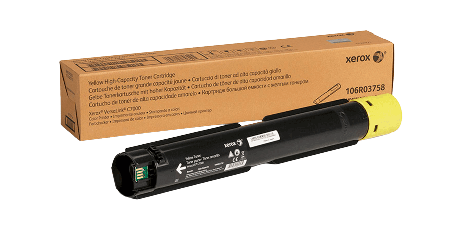 Xerox 106R03758 gul original toner 10100 sider