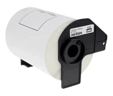 Brother DK11241 102 x 152 mm, 200 stk. Vit kompatibel adresseetiket (Termisk)