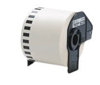 Brother DK44205 62 mm x 30 m Svart text / Vit tejp kompatibel tejp (DK-44205)