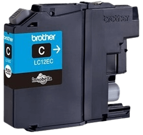 Brother LC12EC cyan original bläckpatron 1200 sider (LC-12EC)