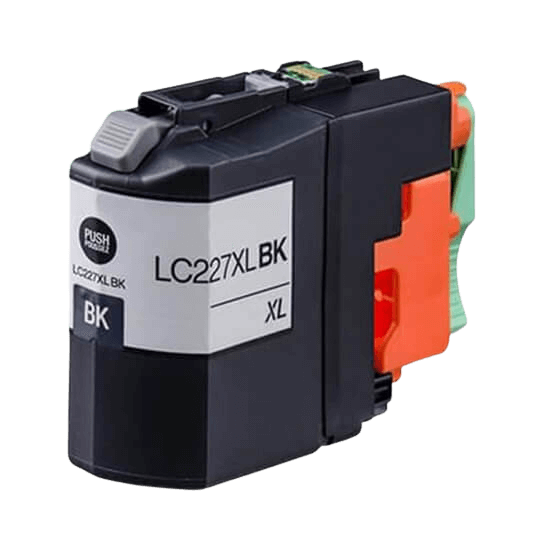 Brother LC227BK XL svart kompatibel bläckpatron 25 ml. (LC-227BK)