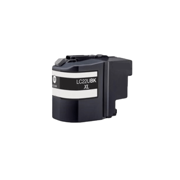 Brother LC22UBK svart kompatibel bläckpatron 50 ml. (LC-22UBK)
