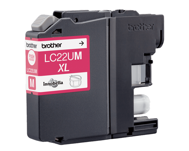 Brother LC22UM magenta original bläckpatron 1200 sider (LC-22UM)
