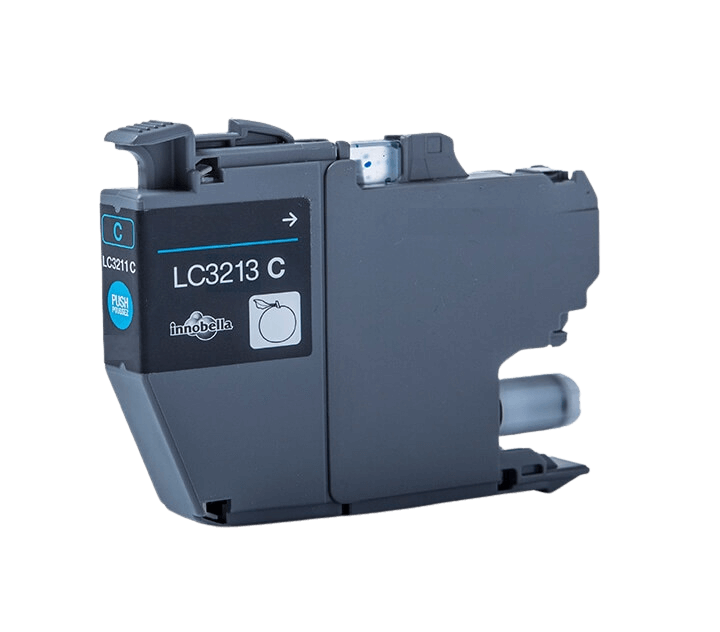 Brother LC3213C cyan kompatibel bläckpatron 6,6 ml. (LC-3213C)