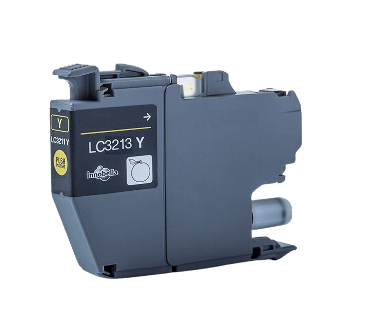 Brother LC3213Y gul kompatibel bläckpatron 6,6 ml. (LC-3213Y)