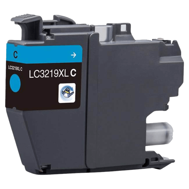 Brother LC3219XLC cyan kompatibel bläckpatron 1500 sider (LC-3219XLC)