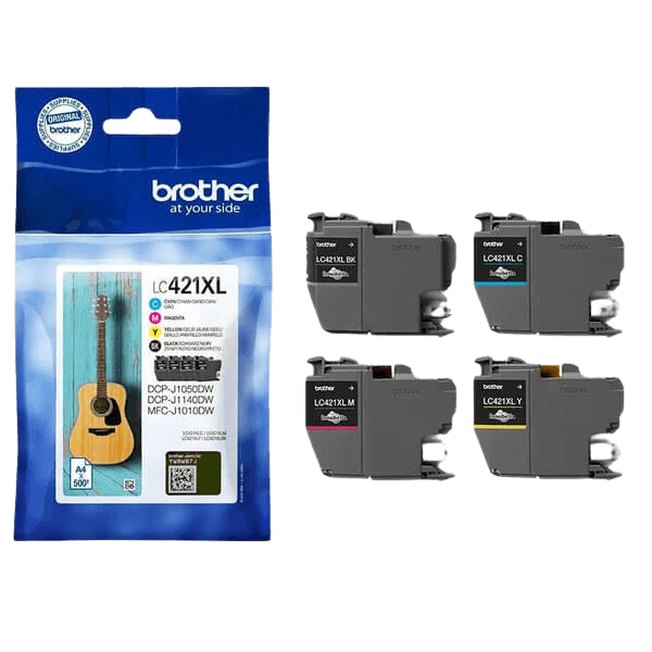 Brother LC421XLVALDR CMYK original multipack 2000 sider