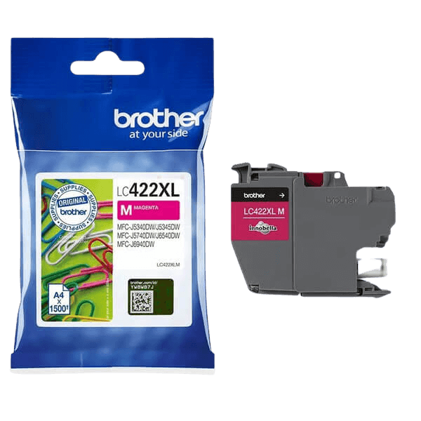 Brother LC422XLM magenta original bläckpatron 1500 sider