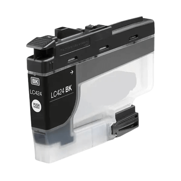 Brother LC424BK svart kompatibel bläckpatron 750 sider