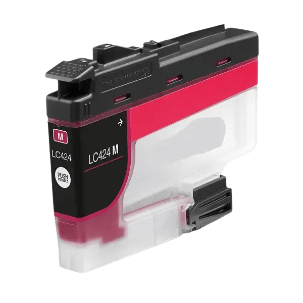 Brother LC424M magenta kompatibel bläckpatron 750 sider