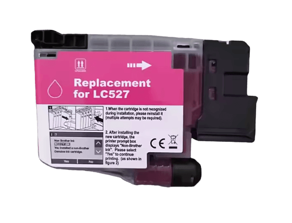 Brother LC527M magenta kompatibel bläckpatron 900 sidor