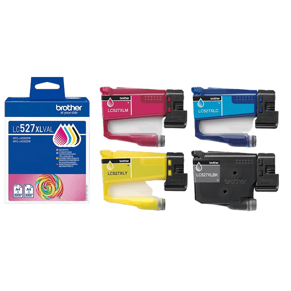 Brother LC527XLVAL CMYK original multipack 3500/2000 sidor