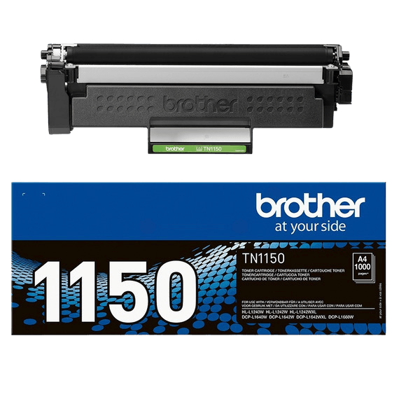 Brother TN1150 svart original toner 1000 sidor