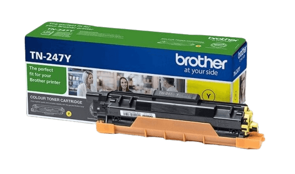 Brother TN247Y XL gul original toner 2300 sider (TN-247Y)