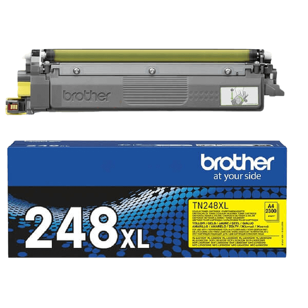Brother TN248XLY gul original toner 2300 sider