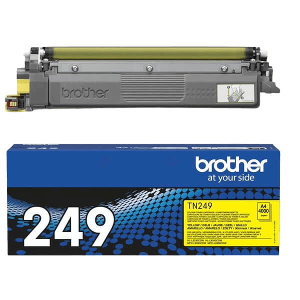 Brother TN249Y XXL gul original toner 4000 sider