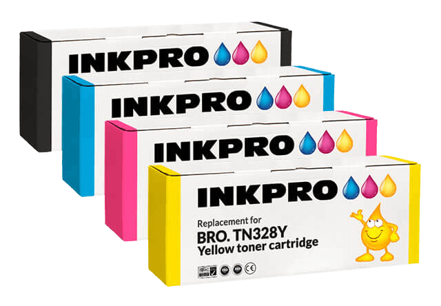 Brother TN328 XXL 4 stk. rabattpaket toner 24000 sider - kompatibel