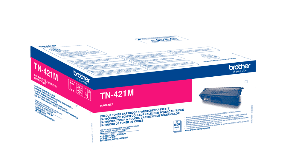 Brother TN421M magenta original toner 1800 sider (TN-421M)
