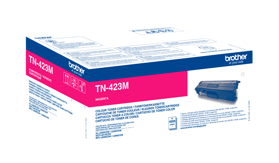 Brother TN423M XL magenta original toner 4000 sider (TN-423M)